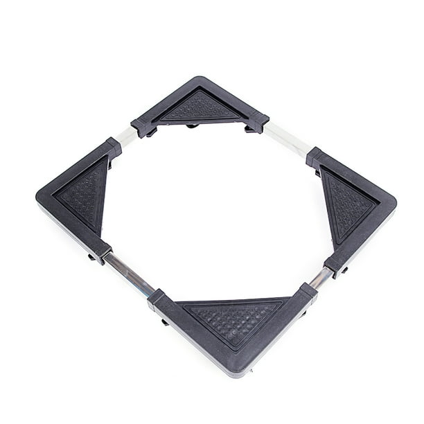 Lavadora Soporte Para Refrigerador Capacidad De Carga Pesada Base De Almacenamiento De Tamaño Ajustable Lavadora Antideslizante Bandeja Para Refrigerador Soporte De Almacenamiento De Muebles Kearding TO004793-00