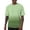 Green, variant on ZunFeo Mens Big & Tall Gradient Short Sleeve T-Shirt 3X-5X Loose Fit Stretchy Casual Crewneck Tee Green,Size 5XL
