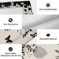 thumbnail image 5 of Spring Botanical Outdoor Rug 3x5 Ft, Non Slip Washable Area Rug, Black Eucalyptus Butterfly Rustic Patio Rugs Carpet Runner, Large Floor Mat for Indoor/Outdoor Deck Porch Camping, 5 of 8