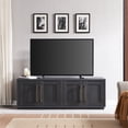 thumbnail image 2 of Henn&Hart Transitional Engineered TV Stand pour Téléviseurs jusqu'à 80" en Gris, 2 of 4