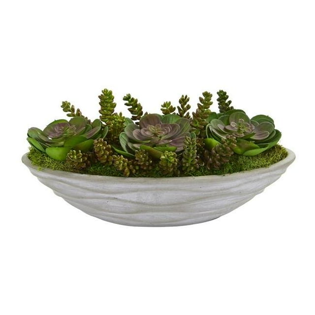 Nearly Natural 8249 Succulent Garden Artificial Plant