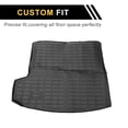 thumbnail image 3 of Unique Bargains Cargo Liner Trunk Mat Trunk Cargo Luggage Boot Tray Mat for Acura RDX 2019-2024 Black TPE 1 Pc Flat Face Checkered Pattern Rear Anti-Slip, 3 of 7