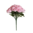 thumbnail image 6 of Efavormart 14 Pink Velvet Roses Artificial Flower Bouquet for DIY, Floral Arrangment, Home, Party, Garden, Table Centerpieces Decorations, 6 of 10