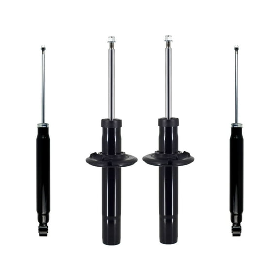 Set 4 Front Suspension Strut Assembly-Rear Shock Absorber For 2009-2017 Audi Q5