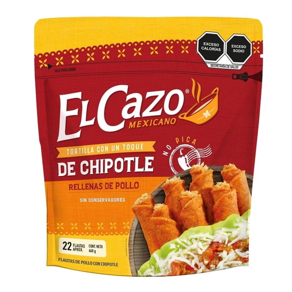 Flautas de pollo El Cazo 660 g