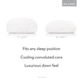 thumbnail image 5 of Z Convolution Gel-Infused Dough Memory Foam Core with Gelled Microfiber Fill Pillow, 5 of 7
