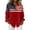 Red, variant on Women's Classic Button Down Shirt Tailored Fit Elegant Blouse Versatile Top For Office Casual And Everyday