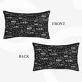thumbnail image 4 of Kdxio Cotton Pillow Cases 14"x20" Pillowcases,Soft and Breathable Bedroom Pillow Cases-Travel The World, 4 of 8