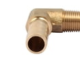 thumbnail image 3 of 1/8BSP Male Thread 8mm Hose Barbed Fitting Right Angle Elbow Connector 2Pcs, 3 of 3