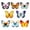 Butterfly-8pack, variant on Butterfly Fridge Magnets Set of 8, Realistic Colorful Decorative Refrigerator Magnets for Kitchen Home and Office, Creative Butterfly Magnet Decor Gift
