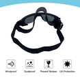thumbnail image 3 of Gafas protectoras para perros, gafas de sol para perros pequeños, impermeables, resistentes al viento y con protección UV y correa ajustable., 3 of 5