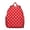 Red-1, variant on Lotus Flower Yoga Students Backpack - Boho Chic Mandala Design with Mystic Spirituality and Sacred Elements, Lightweight Comfortable School Bag