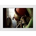 thumbnail image 3 of Dana Styber 4x24 White Modern Wood Framed Wall Art Titled - Red Pipe Rules, 3 of 5