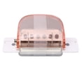 thumbnail image 2 of Handheld Hole Puncher, Transparent Plastic Punch for A4 B5 A5 Paper, Adjustable Hole Customization for Notebooks Cards Invitations, 2 of 7