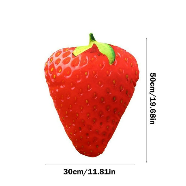 Software Simulation Fruit Strawberry Pillow Software Simulation Fruit Strawberry Pillow