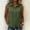 Green women's sleeveless button down blouse a1, variant on Women's Summer Sleeveless Button Down Blouse Collared Casual Tops Solid Basic Tee Shirts Beach Vacation Fashion Clothes, Green L
