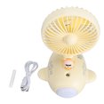 thumbnail image 2 of Desktop Mist Fan, Rechargeable Low Noise Small Cooling Fan  for Office Studio RV Car Blue,Yellow, 2 of 8