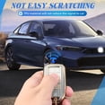 thumbnail image 3 of Key Fob Cover Compatible with Honda Accord Civic CR-V Pilot Passport Insight EX EX-L Odyssey 2016-2022 Keychain Case Holder Protector,Gold/White, 3 of 6