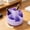 Purple, variant on 360° Rotating Plastic Pen Organizer | Beige Desktop Stationery Holder | Multi-Compartment Pencil Case & Note Tray | Makeup Brush Storage Box, 4.92x4.92x4.72in
