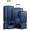 Blue, variant on Gowill 3 Piece Luggage Sets 20/24/28 inch Travel Suitcase Set with 7PCS Organizer Bags, White Tan
