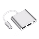 thumbnail image 1 of Adaptador Convertidor Hub Usb C A Hdmi 4k Usb 3.0 y Tipo C BLOOSOM Blanco, 1 of 6