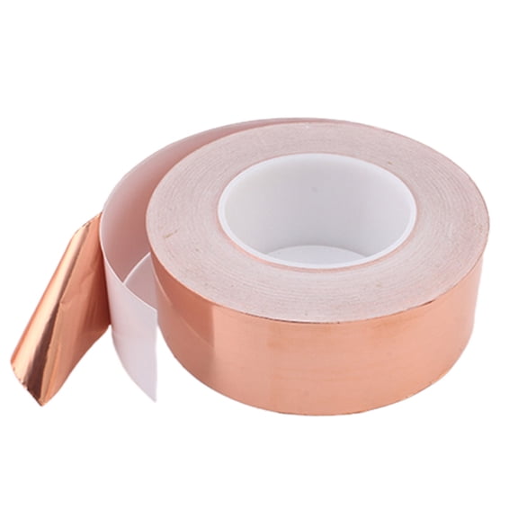 Durable Copper Foil Tape One-Sided Conductive with Adhesive for EMI Shielding