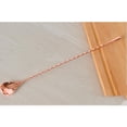 thumbnail image 4 of Cuchara de acero inoxidable con mango largo Latts, postres, bebidas calientes Oro rosa, 4 of 7