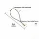 thumbnail image 5 of Yuarrent 10 Uds. De cuerdas de cordón para teléfono móvil antipérdida, cuerda de soporte de anillo Universal para llavero, correa de mano Type2 NO2, 5 of 6