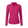 thumbnail image 6 of Womens UPF 50+ Sun Shirts Quickly Dry Half Zip Collared Long Sleeve Workout Tops Lightweights Running Hiking Pullover, 6 of 6