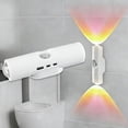 thumbnail image 1 of Aplique de Pared con Sensor de Movimiento Dinámico RGB, Barra de Luz Ambiental de 7 Colores para Pasillo y Sala de Juegos, Lámpara Nocturna Magnética Recargable, 1 of 7