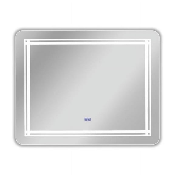 Chloe Lighting CH9M023BL39-HRT 39 in. 3 Color Temperatures 3000K-6000K Luminosity Back Lit Rectangular Touchscreen LED Mirror