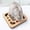 style B, variant on Exciting Interactive Cat Toy with Ball Lane, 2 in 1 Scratching Post and Pursuit Game, Corrugated Cardboard Cat Toy for Easy Scratching 13 Inch