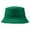 Green, variant on ZHENHONG Bucket Hats for Women Cotton Green Hat Bucket Hat For Summer Travel Beach Sun Hat