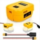 thumbnail image 2 of Adaptador de Batería con Puerto USB/Tipo C/, Convertidor Reductor de 18 V A 12 V para Batería para de 20 V para Coche RC ., 2 of 5