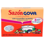 Goya Foods Sazon Seasoning with Coriander & Annatto, 1.41 Ounce (Pack of 36)