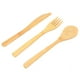 thumbnail image 1 of Juego de Cubiertos ANGGREK Duradero 3 Uds. Cuchara Tenedor Cuchillo Reutilizable, 1 of 8