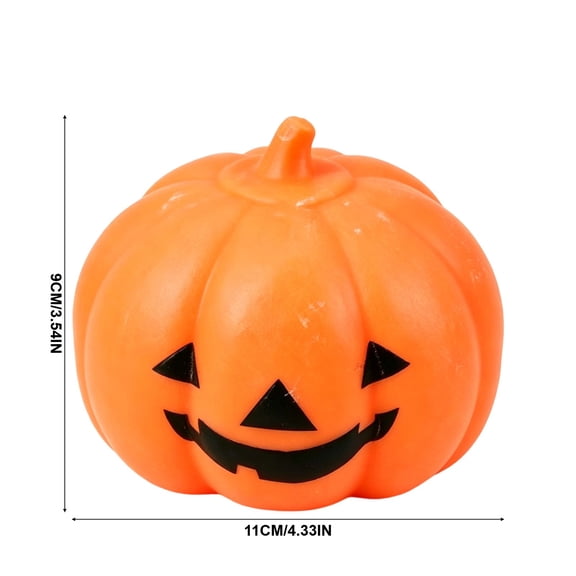 5.9" Halloween Squishy Set, Soft Slow-Rising Ghost & Pumpkin, Halloween Party Favors