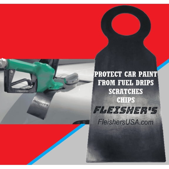 FLEISHER'S Gas Cap BIB - Paint Savior Fuel Filler Bib Fuel Spill Guard Protects Paint from Spills and Paint Chips