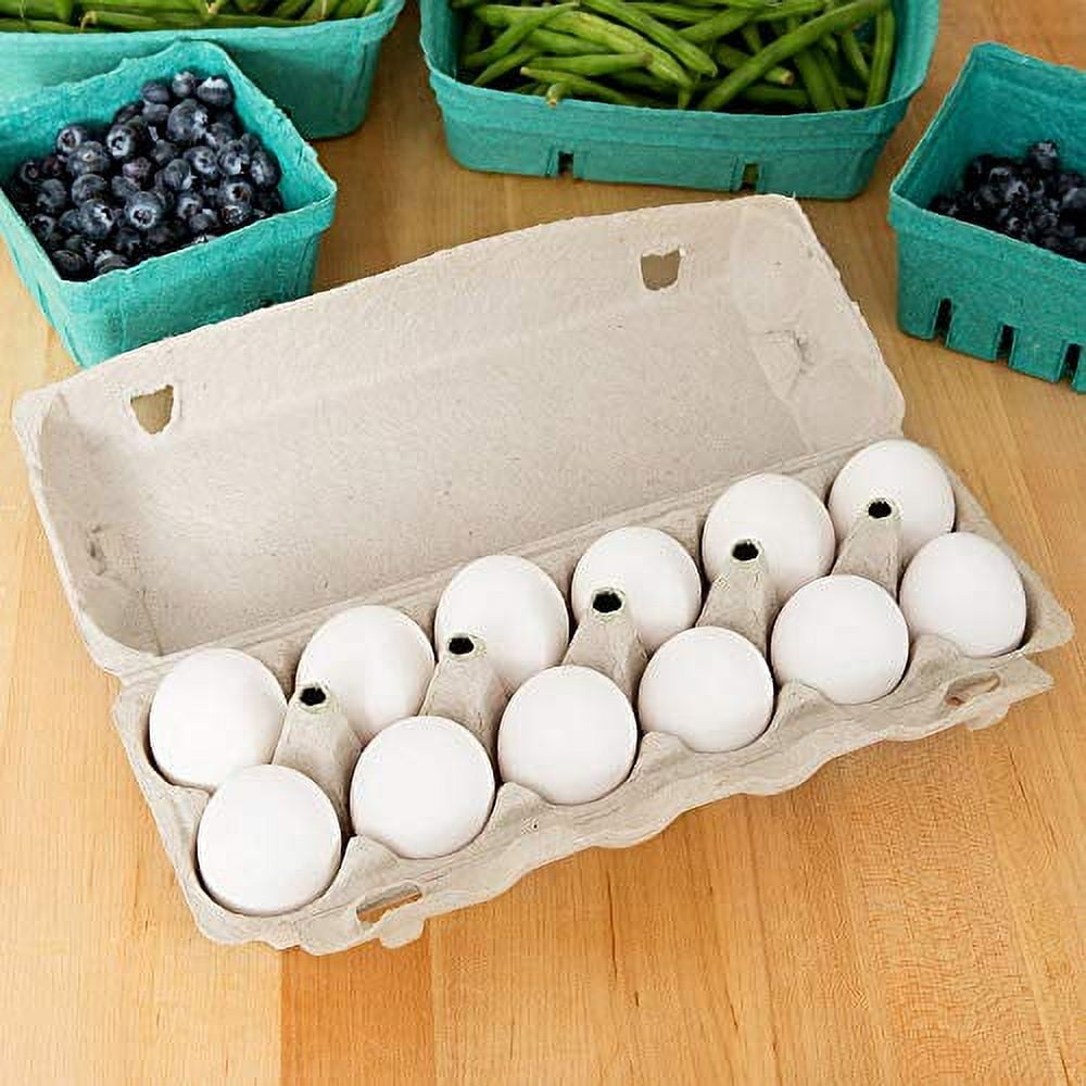 Gray Paper Pulp Chicken Egg Cartons (18 eggs)