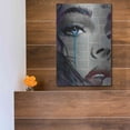 thumbnail image 5 of Luxe Metal Art 'Face To Face' by Loui Jover, Metal Wall Art, 12"x16", 5 of 9