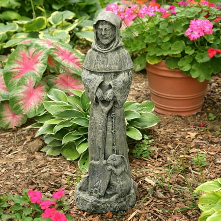 St. Fiacre and Rabbit Statue