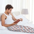 thumbnail image 5 of Bingfone Donkey Mens All Over Print Sleep Pajama Pants-Medium, 5 of 5
