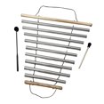 thumbnail image 2 of arctrm Meditation Flow Chime Musical Percussion Instrument for Classroom Decoration Silver, 2 of 8