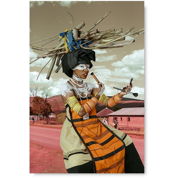 Awkward Styles New African Collection African Woman Poster Folk Poster Painting for Office Modern Artwork for Kitchen African Woman Portrait Beautiful Africans African Woman Poster Printed Portrait