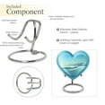 thumbnail image 4 of Serene Beachside Mountains Small Sunset Urns, Keepsake Urns For Human Ashes, Urn For Ashes For Women, Decorative Urns For Men Ashes, Burial Urns For Human Ashes, Miniature Urn 3 Inch, Pack Of 1, 4 of 5