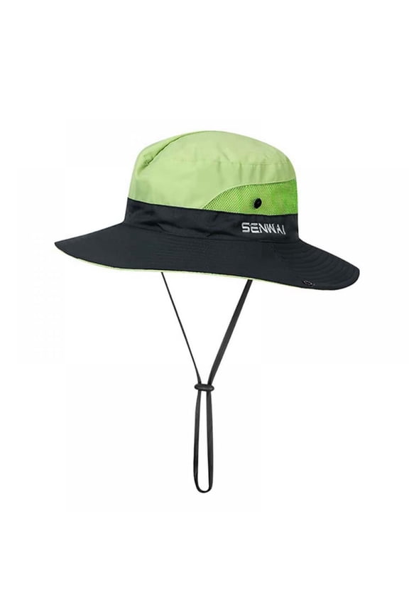 Summark Women'S Sun Hat, Sun Hat, Fisherman Hat, Fisherman'S Beach Hat, Anti-Ultraviolet Hat, Leisure Women'S Summer Hat, Ponytail, Wide-Brimmed Hat