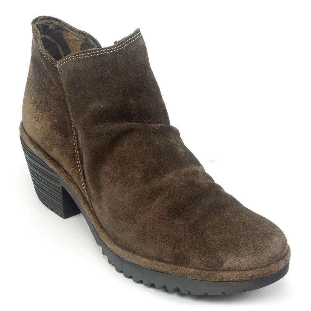 Fly London Wezo Relaxed Zip Up Bootie 