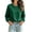 67#Dark Green, variant on Women's Pullover Long Sleeve Crew Neck Solid Color Loose Casual Sweatshirts Yellow XL