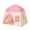 Pink, variant on Darzheoy Cute Princess Tent for Girls, Princess Castle Play Tent Playhouse for Children Indoor and Outdoor Fun, 51"x 40" x 51"