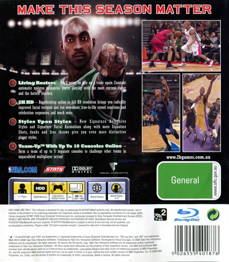 Pre-Owned - NBA 2K9 (PS3)